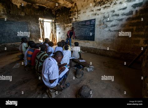 A rural school, Angola, Africa Stock Photo - Alamy