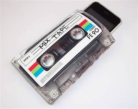 80’s Retro Mix Cassette Tape Gadget Case not only for iPhone | Gadgetsin