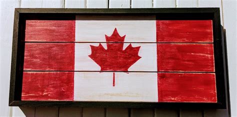 Canada Flag Art — The Hunter House