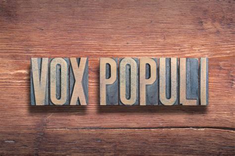 50+ Vox Populi Photos Stock Photos, Pictures & Royalty-Free Images - iStock