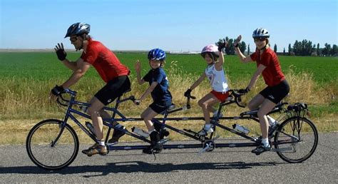 Bicycles built for three, bicycles built for four, bicycles built for ...