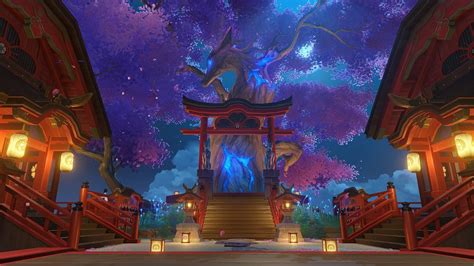 Genshin Impact 2.4 to unlock level 50 Sacred Sakura tree, suggests new leak