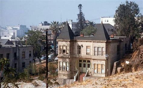 Bunker hill in Los Angeles. Or what's left of it | Los angeles history ...