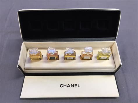 Sold at Auction: Chanel Gift set of Five perfumes in gift box