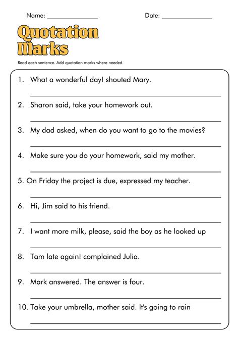 17 Comma Practice Worksheets - Free PDF at worksheeto.com