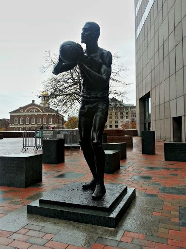 Bill Russell Statue Portal in Boston Massachusetts United States | Ingress Intel