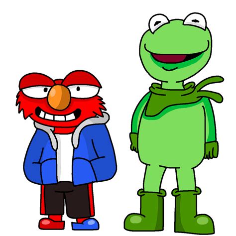 Muppettale Elmo and Kermit by PatrickStarTC on DeviantArt