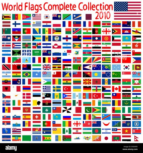 World Flags Collection High Resolution Stock Photography and Images - Alamy