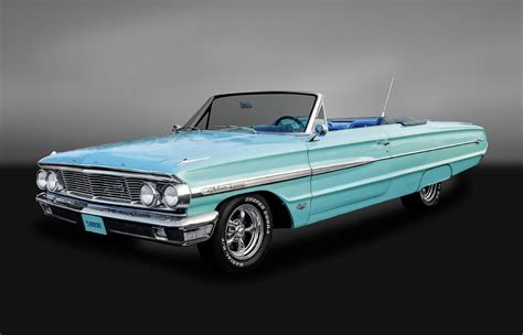 1964 Ford Galaxie 500XL Convertible - 64GAL500XLGRY9222 Photograph by Frank J Benz - Pixels