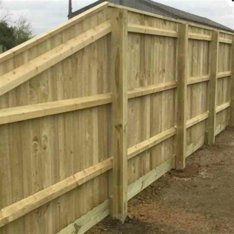 47 x 125mm Bevelled Fence Rail - Fencing - Mick George