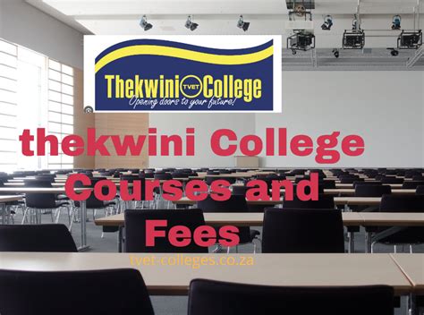 thekwini College Courses and Fees - TVET Colleges