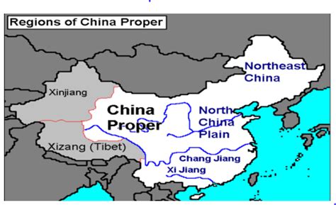 Xi Jiang River Map