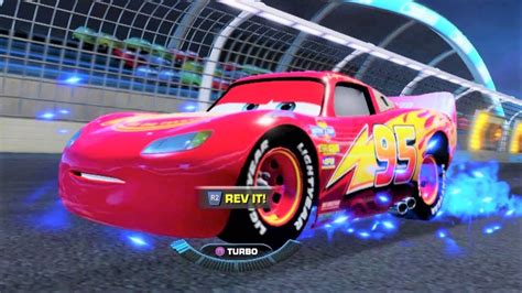 Lightning McQueen Beating Jackson Storm in Cars 3 Final Race - YouTube