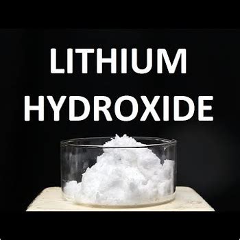 Buy Lithium Hydroxide at Best Price in Vadodara, Gujarat