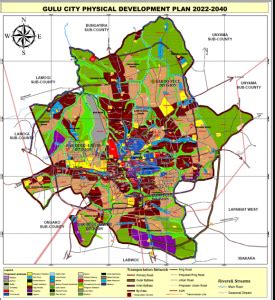 DISPLAY OF ARUA AND GULU CITY PHYSICAL DEVELOPMENT PLAN 2022-2040 — Global Green Growth Institute