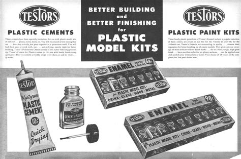 Testors - TBT - We’re going back in time. Check out this... | Model kit, Vintage ads, Paint kit