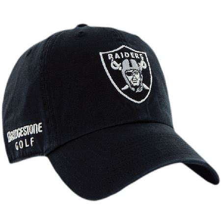 Oakland Raiders NFL Logo Bridgestone Golf Hat / Cap