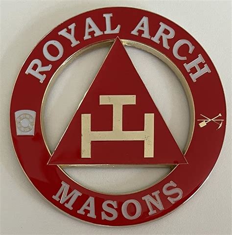 Cutout Royal Arch Mason Auto Emblem