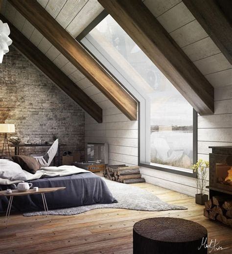 39 Amazing Attic Bedroom Design Ideas That You Will Like - MAGZHOUSE