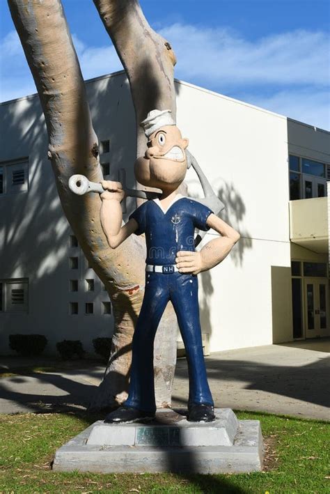 NEWPORT BEACH, CALIFORNIA - 17 DEC 2023: Tommy Tar, the Sailor Mascot ...