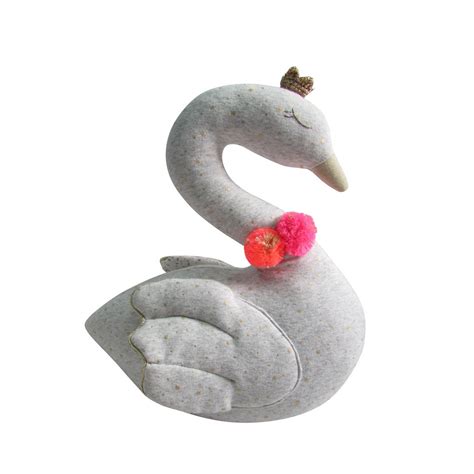 Decorative Swan Pillow – Project Nursery | Baby throw pillows, Nursery throw pillows, Pillows