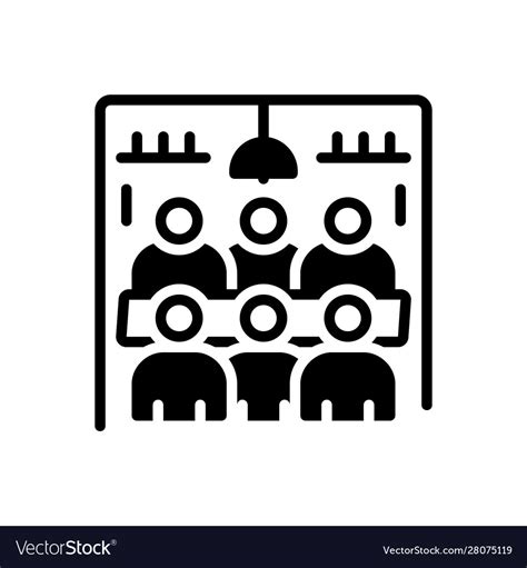 Meeting room Royalty Free Vector Image - VectorStock