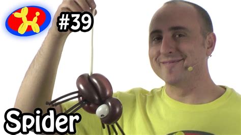 Balloon Spider - Balloon Animal Lessons #39 - YouTube