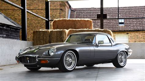 British firm unveils Jaguar E-Type restomod with 6.1-liter V-12