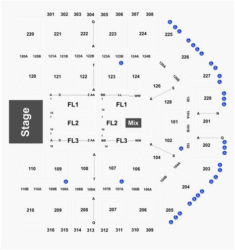 Van Andel Arena Seating Chart With Rows