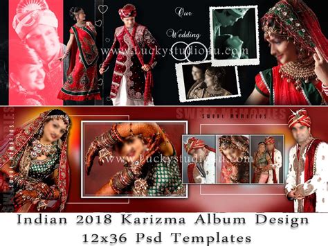 Indian Karizma Album Design 12x36 Psd Sheet 03 Album Design Wedding ...