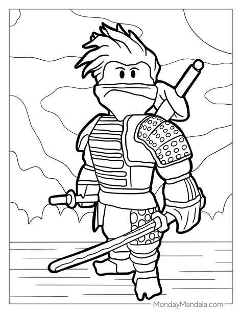 40 Roblox Coloring Pages (Free PDF Printables) in 2023 | Coloring pages, Preschool coloring ...