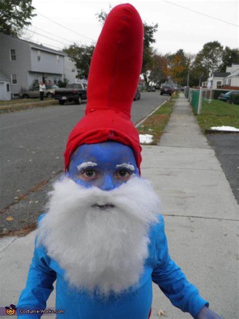 Cutest Papa Smurf Costume for Boys