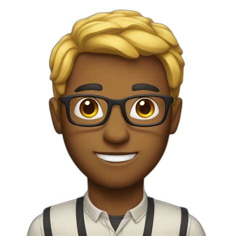 nerd pepe | AI Emoji Generator