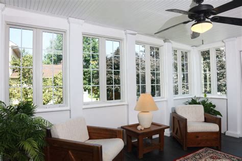 Bel Air Construction company photo shoot Anderson Windows in Sunroom by ...