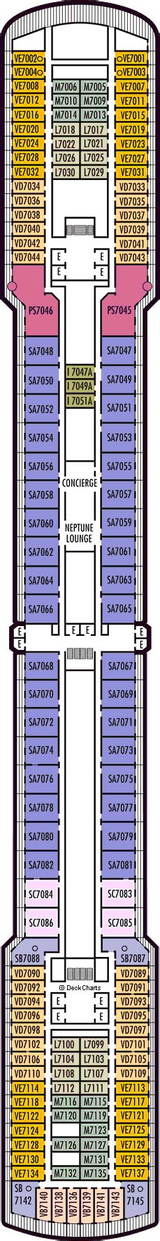 Holland America Noordam Deck Plans: Ship Layout, Staterooms & Map ...