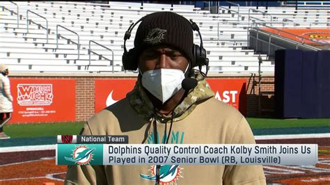 Miami Dolphins quality control coach Kolby Smith talks his past ...