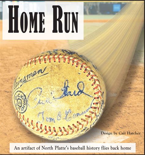 Rare baseball flies into North Platte, depicts early days of North ...