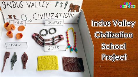 School Project on Indus Valley Civilization| Harappan Civilization Project idea |History Project ...