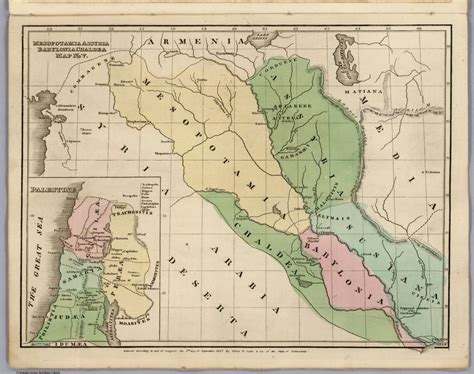 Map No. V. Mesopotamia Assyria, Babylonia Chaldea - David Rumsey Historical Map Collection