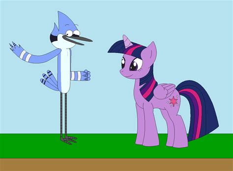 Mordecai and Twilight Sparkle by MaryBethEmberJoy49-1 on DeviantArt