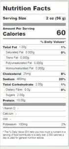 Boar's Head Low Sodium Ham Nutrition Facts - Cully's Kitchen