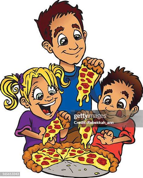 30 Pizza Party Cartoon Stock Photos, High-Res Pictures, and Images - Getty Images