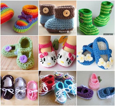 40+ Adorable and FREE Crochet Baby Booties Patterns