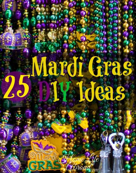 25 Mardi Gras DIY Ideas – Home Life Abroad