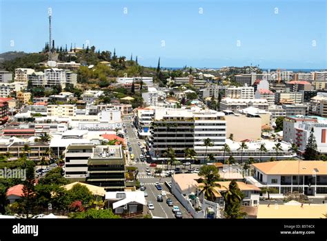 Street scene Noumea New Caledonia Stock Photo - Alamy