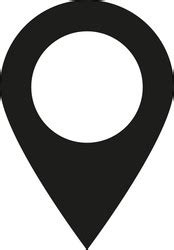 Pointer icon navigation and location symbol Vector Image