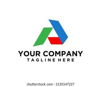 Logo Design Modern Prisma Company Stock Illustration 2135147227 ...