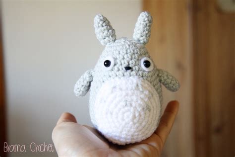 Little TOTORO Amigurumi crochet doll Studio Ghibli