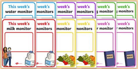 Classroom Helper Signs - Teaching Resources (teacher made)