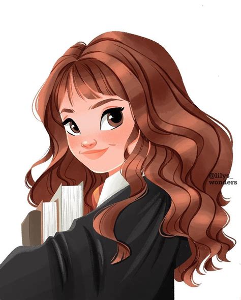 Lily’s Wonders on Instagram: “Hermione Granger for today’s post! I loved drawing her a ...